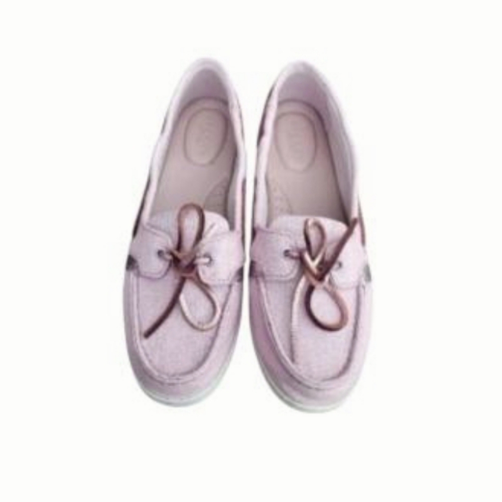 Sperry Topsider Starfish Rose Pink Boat Slip On Casual Sun Loafer Shoe Women 9.5 - Picture 6 of 14